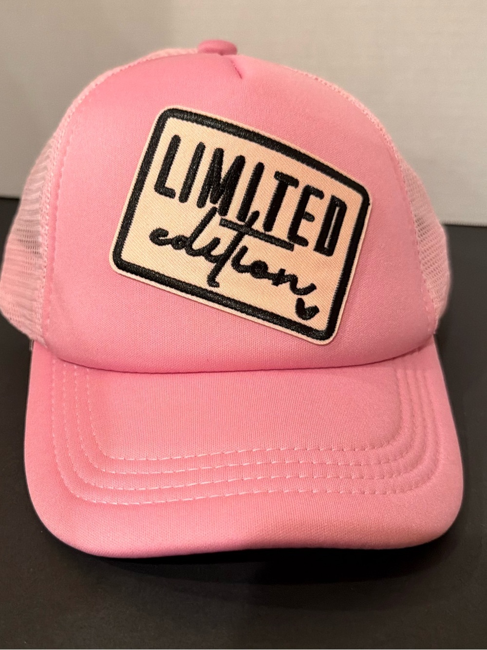 Limited Edition Pink Trucker Hat. Custom. New